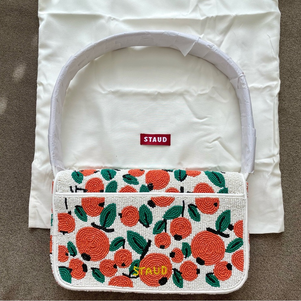 STAUD BEADED TOMMY BAG 🍊 - Picture 3 of 5